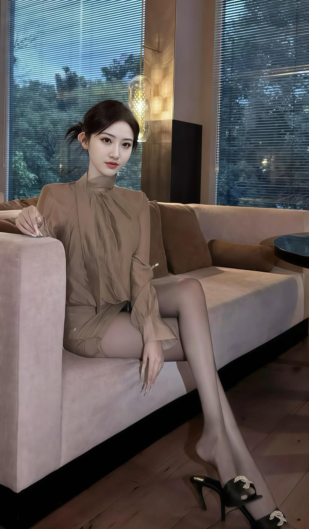 优雅气质，时尚穿搭，都市女性风范