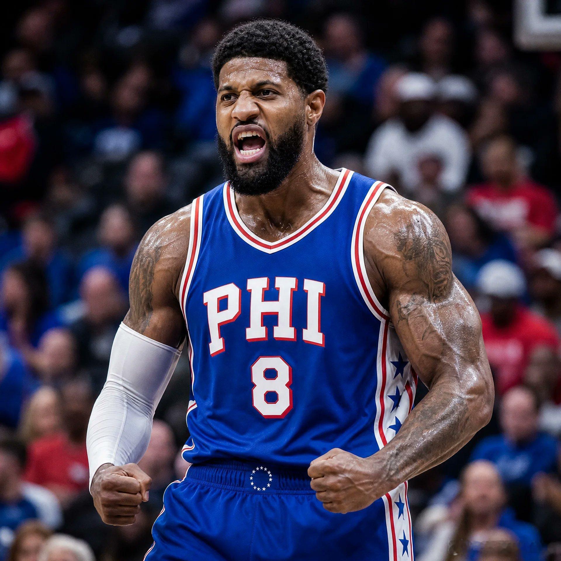 NBA对于保罗乔治的球迷来说，这绝对是噩梦般的一晚——第一节：15分，投篮