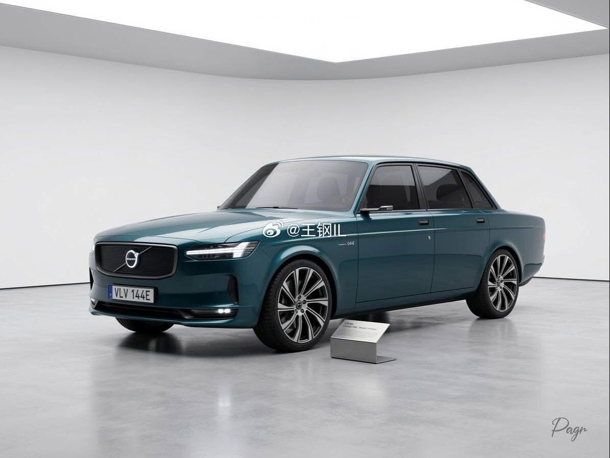 刚在网上刷到这台车，第一眼真的被帅到了，但越看越不对劲，应该是AI生成的吧沃尔沃