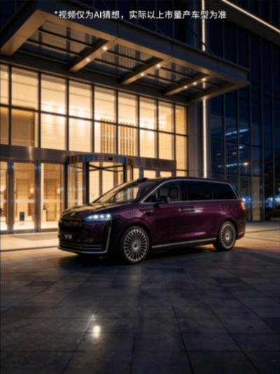 扔掉老气格栅！智界V9纯净光面”设计专治审美疲劳总觉得传统MPV设计千篇一律，