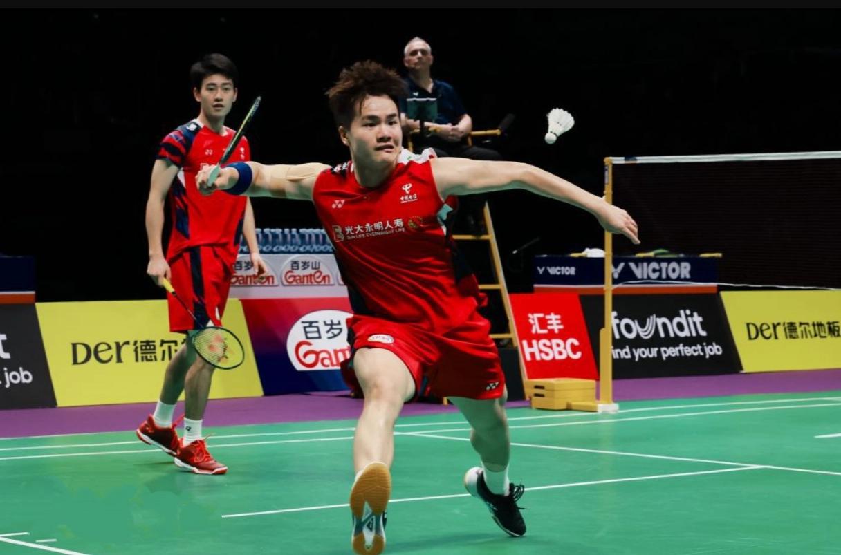恭喜梁伟铿/王昶，成为国羽第五对世锦赛男双冠军!感觉，国羽水平，