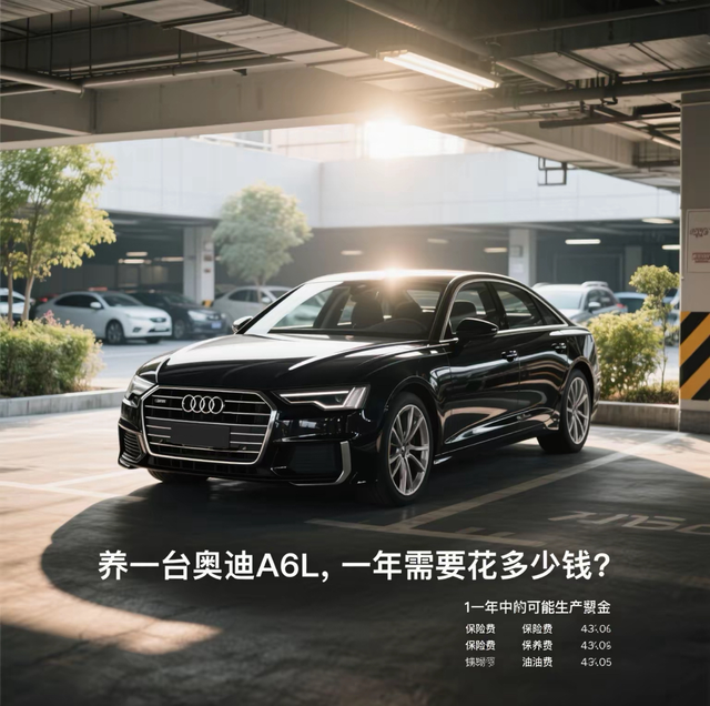 养一台奥迪A6L，一年要花多少钱？一、保险费用：首年1.2万起，不出险逐年递减