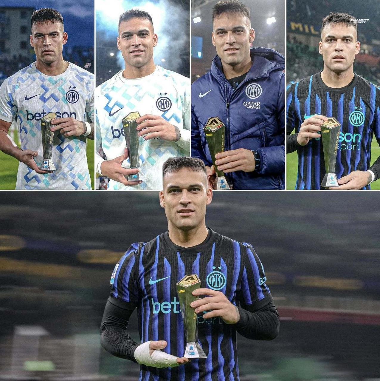 劳塔罗创造纪录！国际米兰本轮主场3比1击败博洛尼亚，队长劳塔罗收获一粒进球1次助