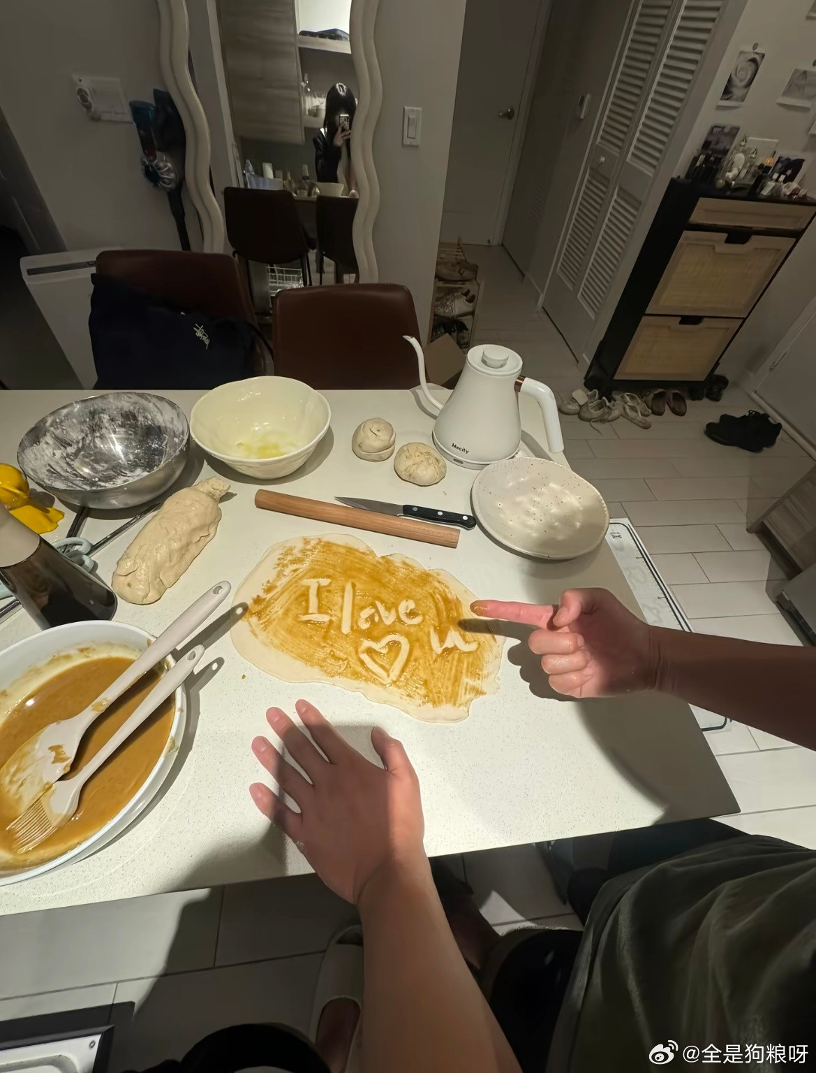 逛超市买菜做饭爱人好幸福