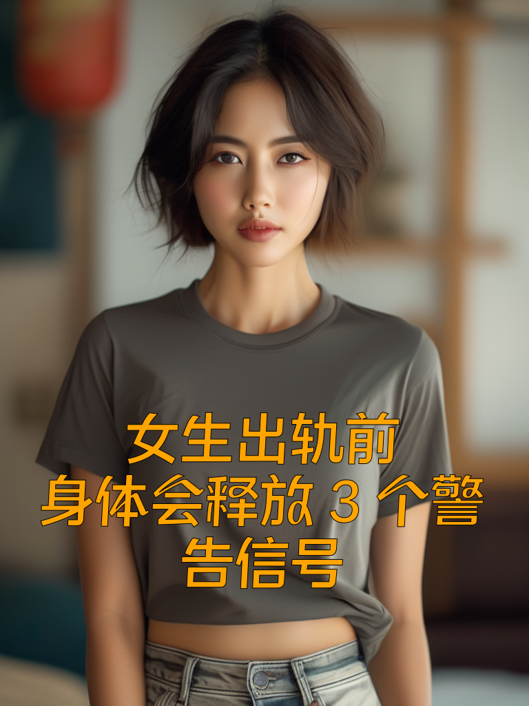 女生出轨前，身体会释放3个警告信号