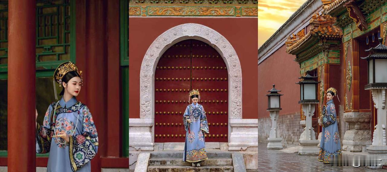 故宫这手“双标”玩得，属实是高。门外头那些讲究的汉服摊，说你是乱象，大棒一挥