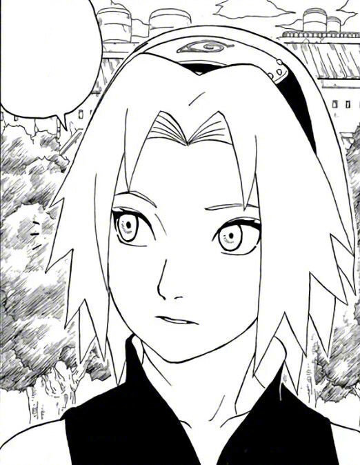 火影忍者春野樱3月28日生日快乐樱酱原画真的非常灵动可爱