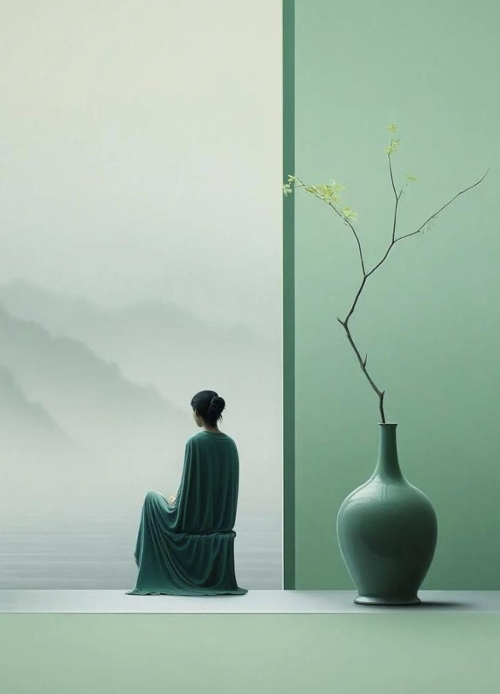 道家有个说法，叫“四旬非暮色，恰是醒钟鸣”四十岁，是你灵魂终于睡醒的时刻。