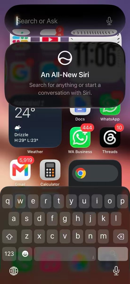 iOS27Beta4推送更新，国行Apple智能并没有来虽然前段时间Ap