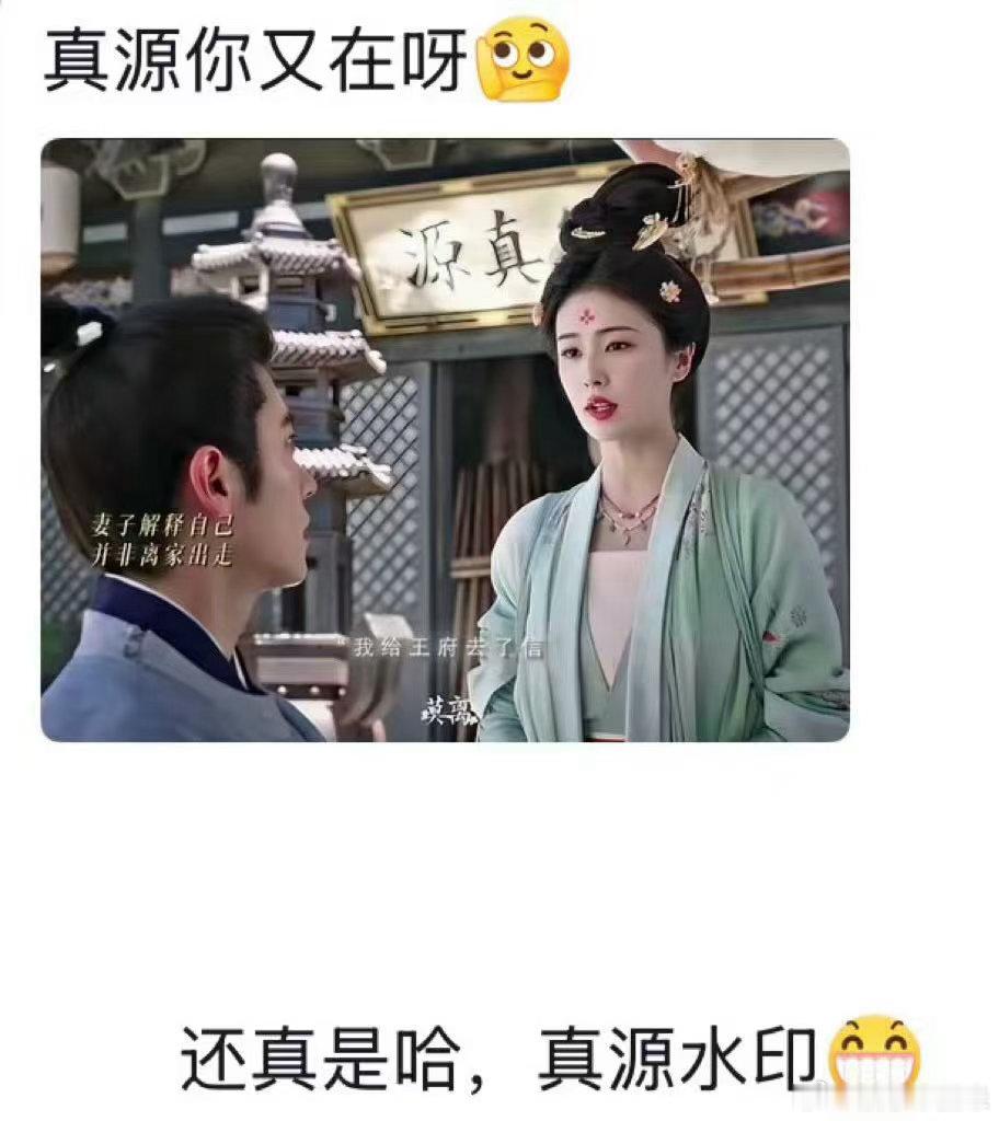 莫离也有张真源水印🌟巧合布景自带话题热度，名字彩蛋出圈，为《莫离》额外增添趣味