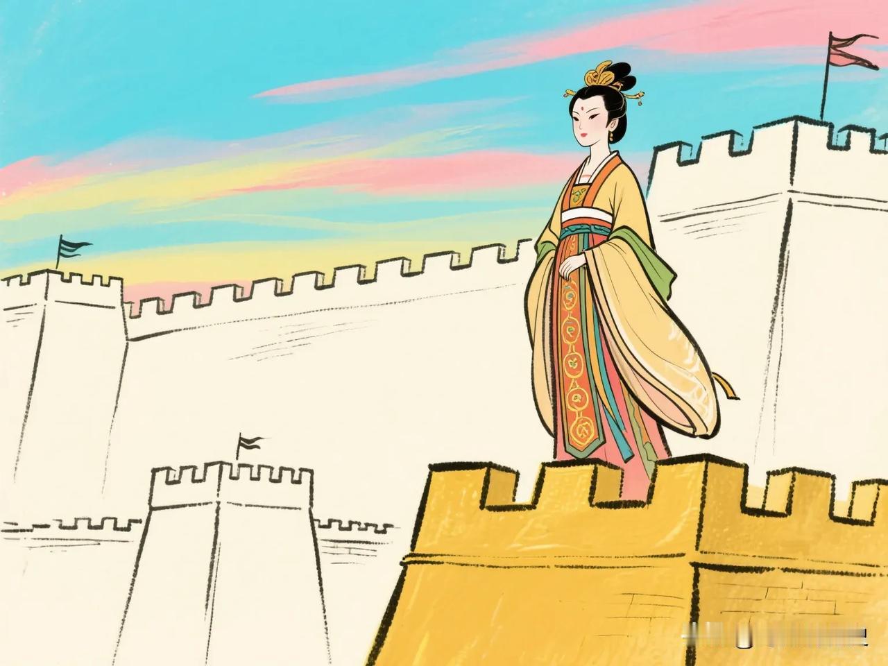 291年春，贾南风立于金墉城高台，冷眼看着脚下那具覆满尘土的尸身——被她活活饿死