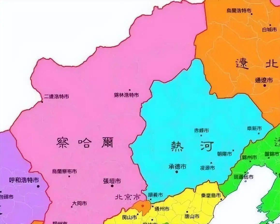 北洋政府为了保住内蒙古，硬把它拆成了三块打开今天的中国地图，你只看得到一个内