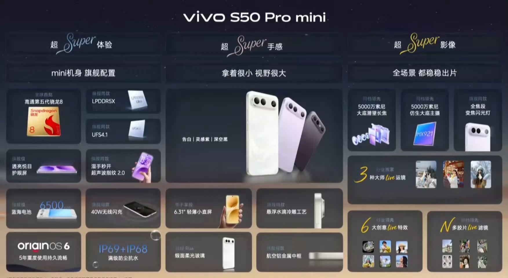 vivoS50ProminivivoS50Promini感觉不错
