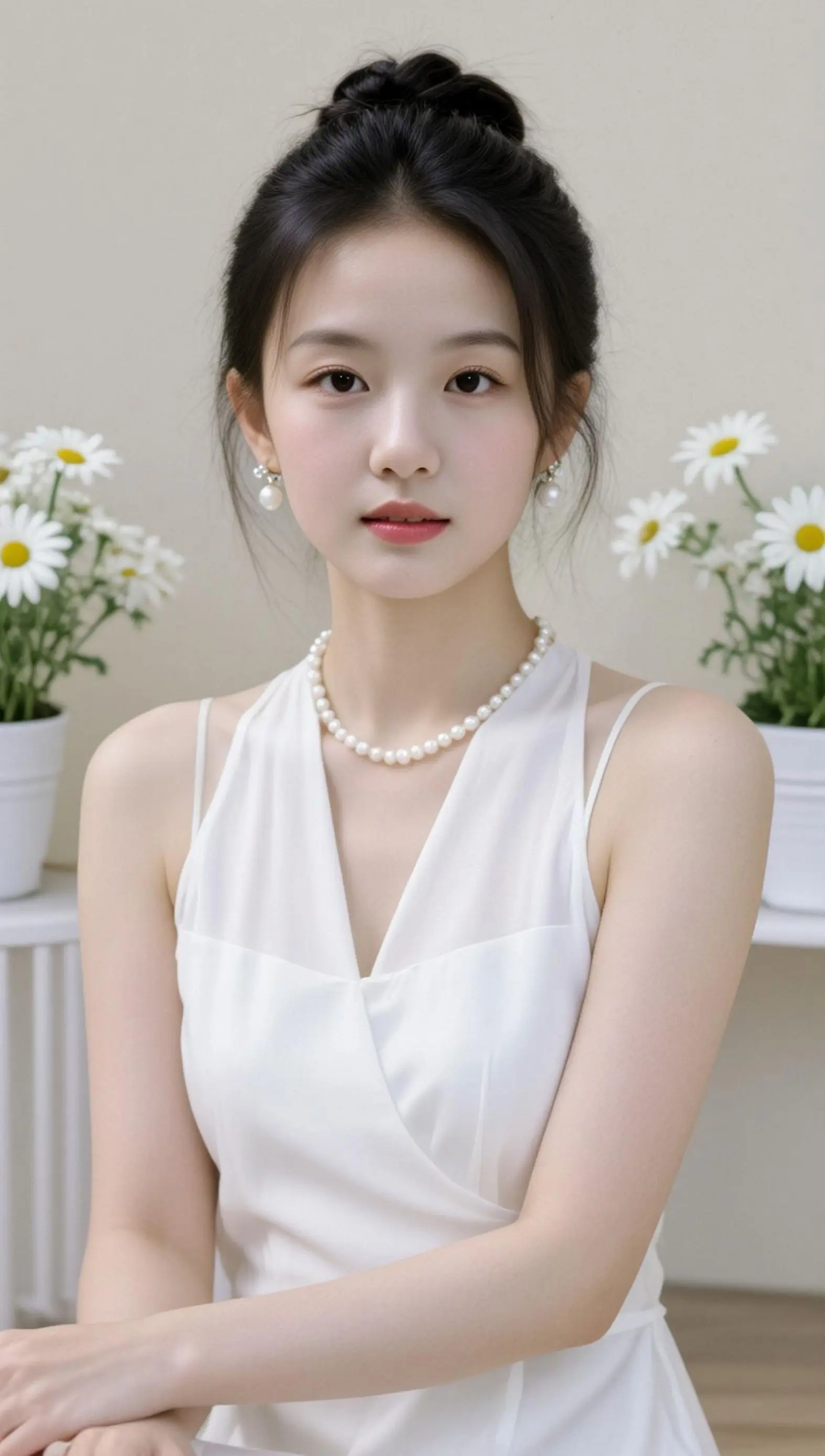 AI清透珍珠写真 ai创作