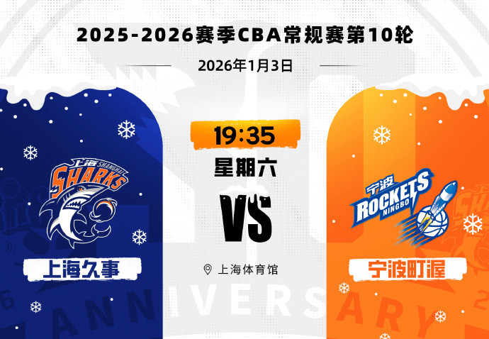 上海男篮分享比赛前瞻: 上赛季与宁波交手4场双方各胜2场