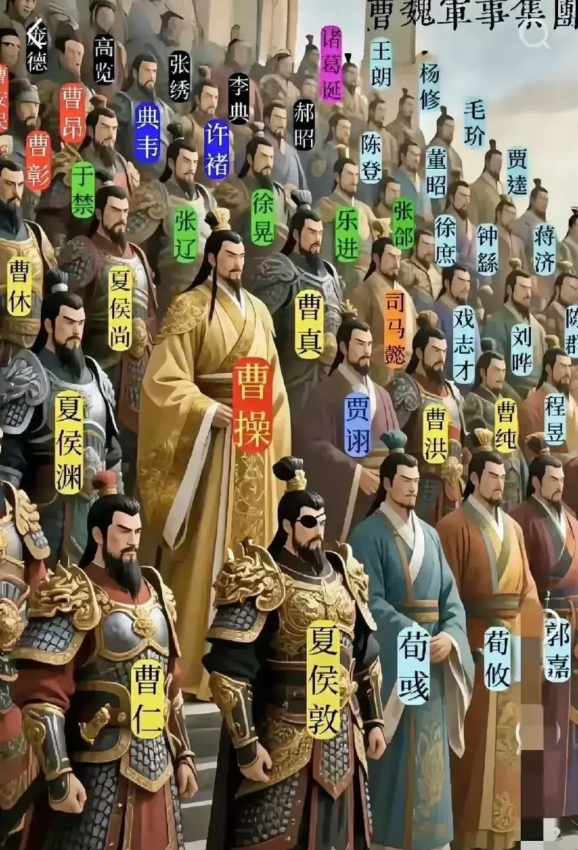 看了5遍三国演义，有一个问题不明白，论阵容和实力来说，曹魏实力绝对是高一等的存在