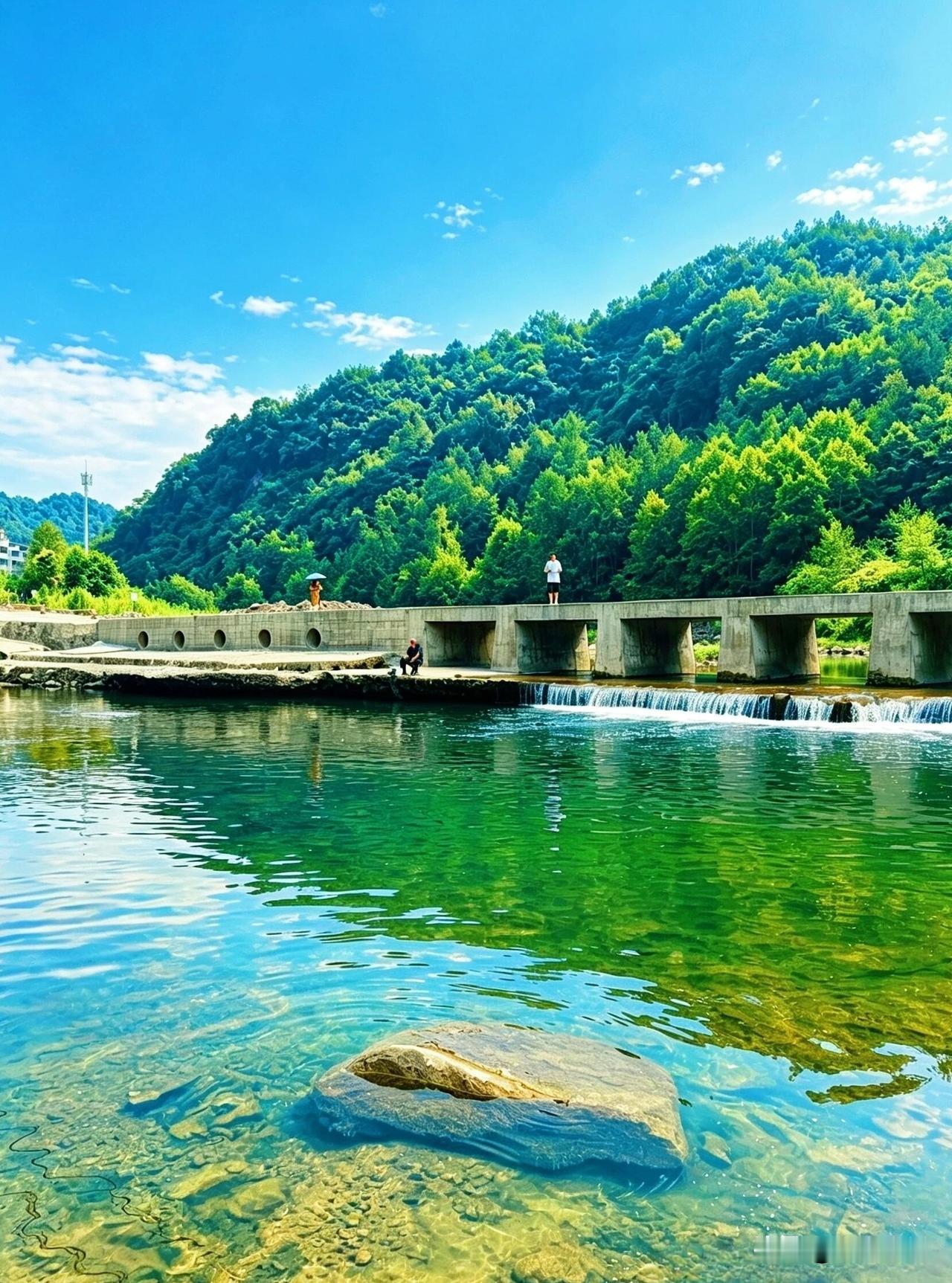 成都超级爱人的一方山水，一眼万年挪不开眼野溪，出城1h免费纯天然炎炎夏日哪里去