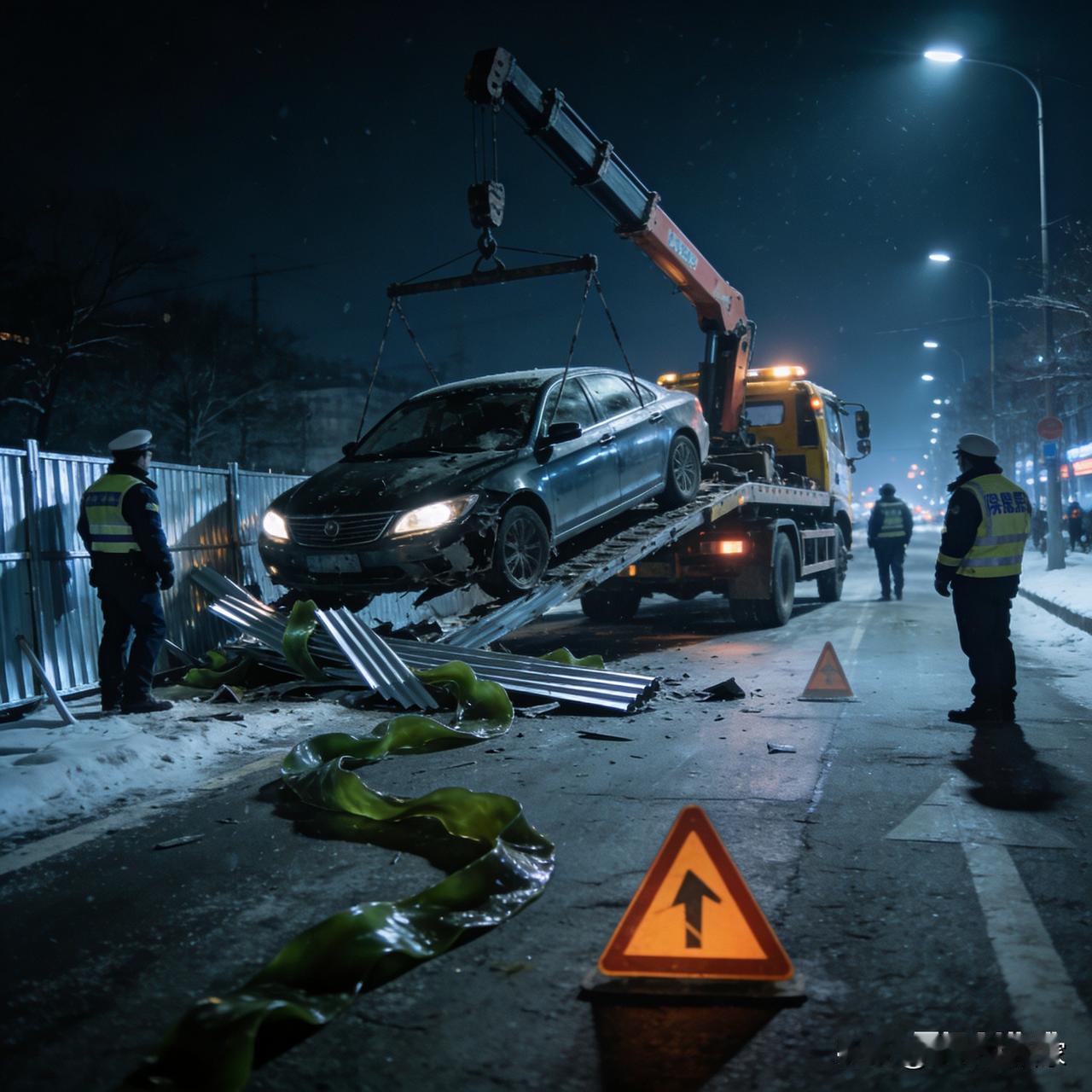 前天下班回家，同事的电动汽车被锁了。我们现在的工厂因为噪声搬到了县里的农村，