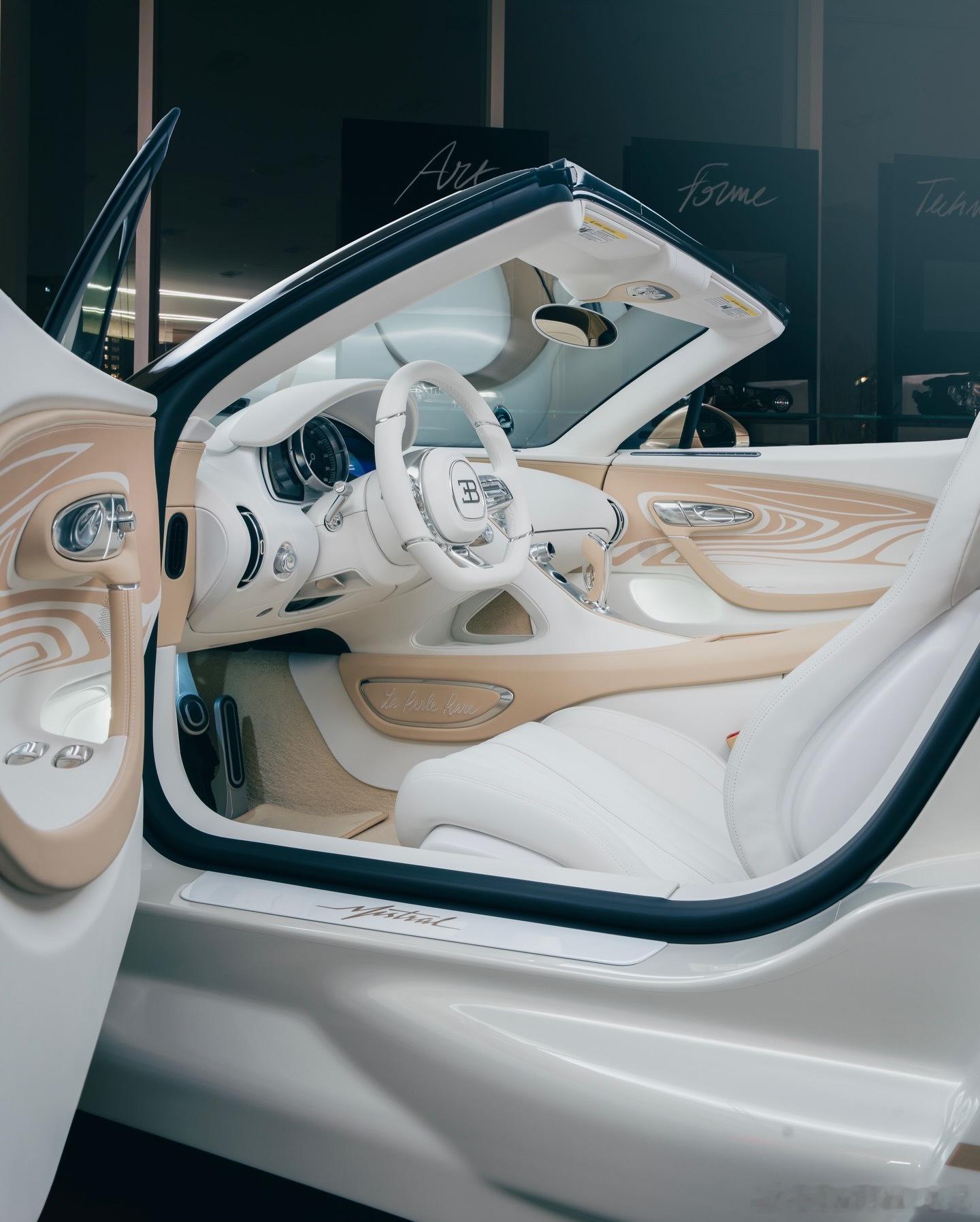 呈现“LaPerleRare”——超跑艺术的独特表达。BugattiW16