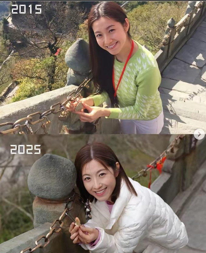 女星陈自瑶十年变化，好像也没有变化！TVB女星陈自瑶真的属于人妻那种漂亮，从年