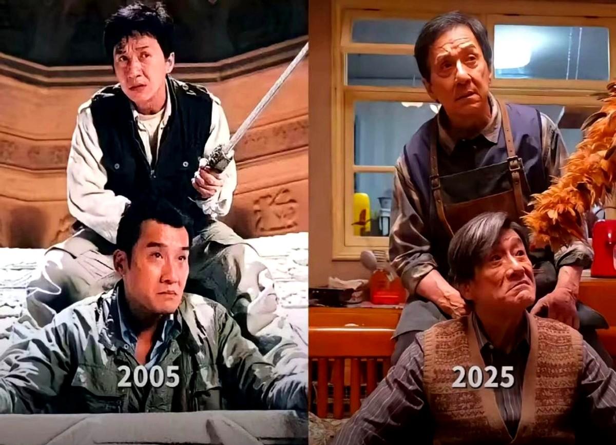 有时候真觉得时间是按了快进键。还记得2005年那部《神话》不？当时成龙大哥5