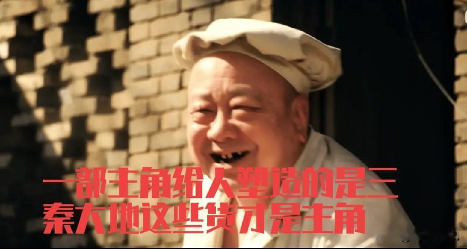 主角这部电视剧的成功在于没把秦腔带火，却把三秦大地给带进火坑里，三秦大地还有好人