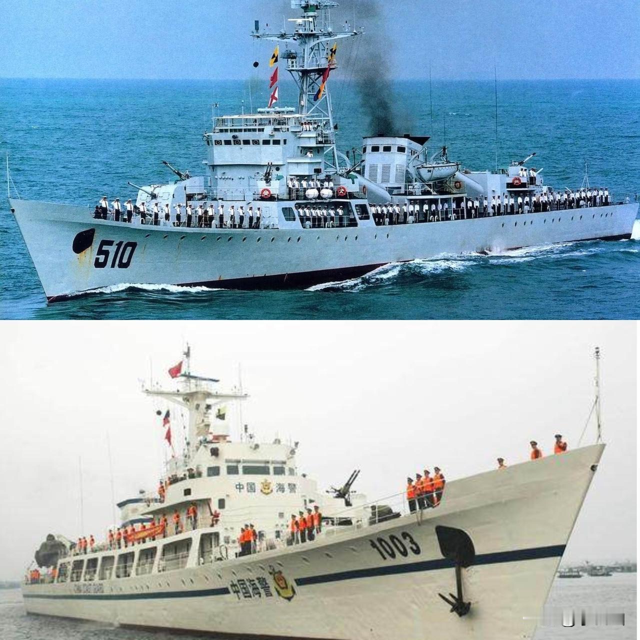 510舷号被三型导弹护卫舰续写，从053H“江湖I”型“绍兴”舰到056型轻护“