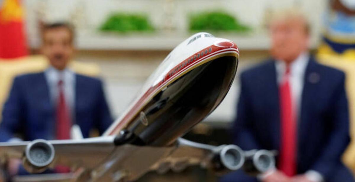 【送特朗普飞机惹祸，卡塔尔伤心了：我不想送了】日前卡塔尔准备要送给“懂王”一架