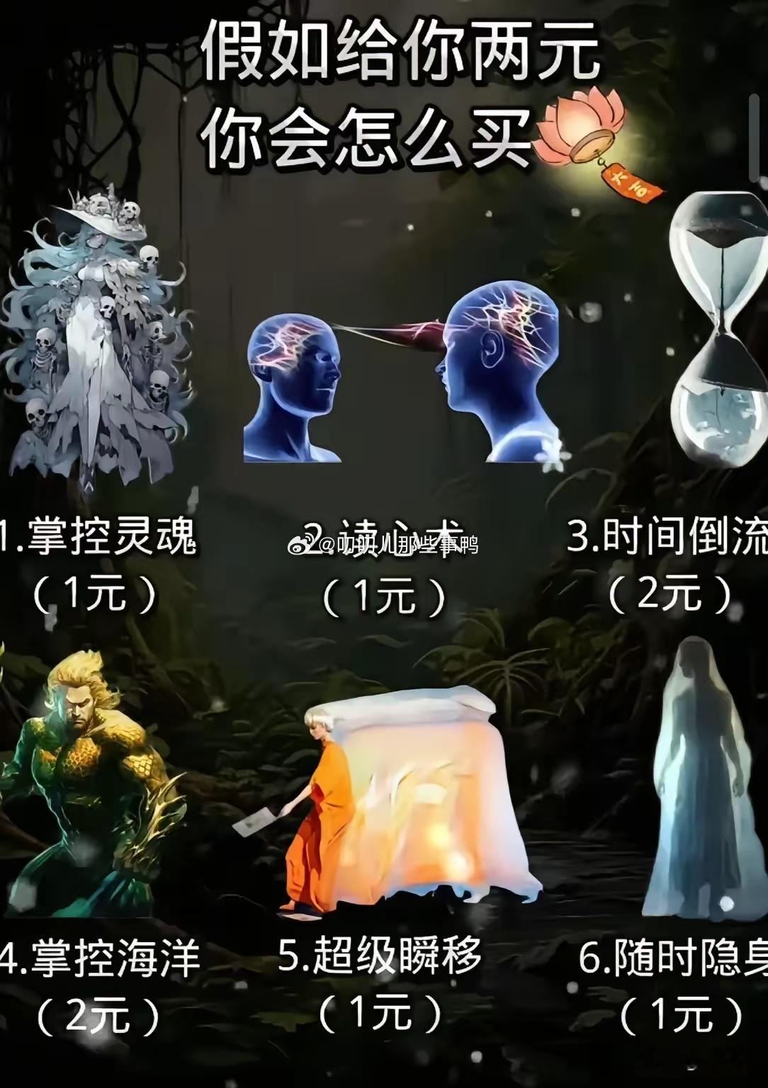 假如给你两元，你会怎么买？​​​