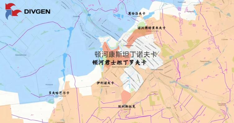 俄军南部集群在顿河康斯坦丁诺夫卡已经对乌军第42机械化旅、第36海军陆战