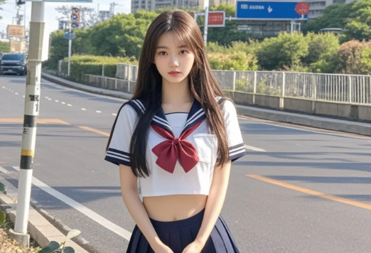 水手服下的性感曲线让人心跳漏拍的美
