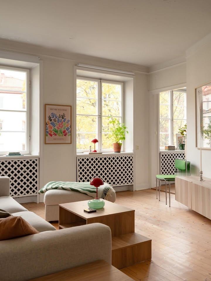 58㎡小户型，藏着文艺青年的治愈角落。🥰简约清新现代装修风格,你喜欢吗?小户