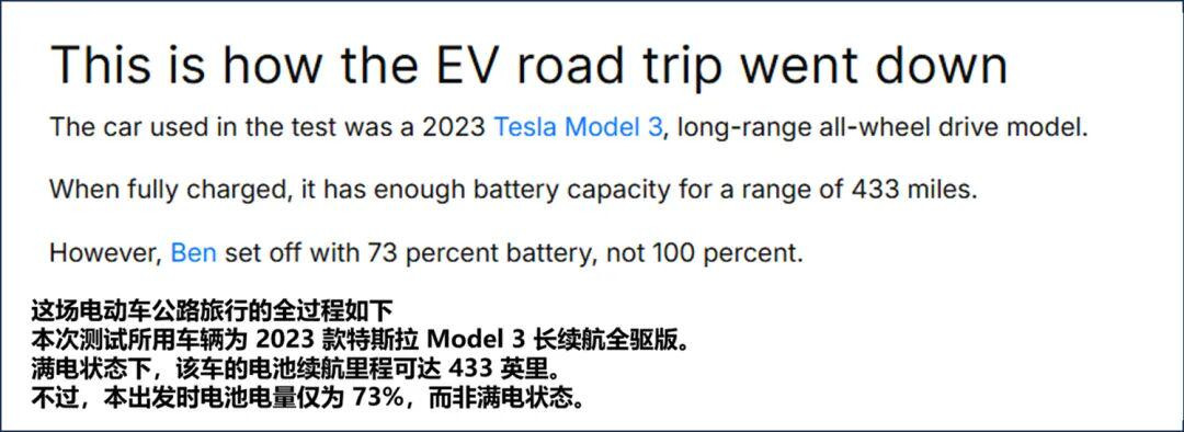 开特斯拉有多省？实测Model3：跑480多公里，补能成本仅为燃油车1/3近日