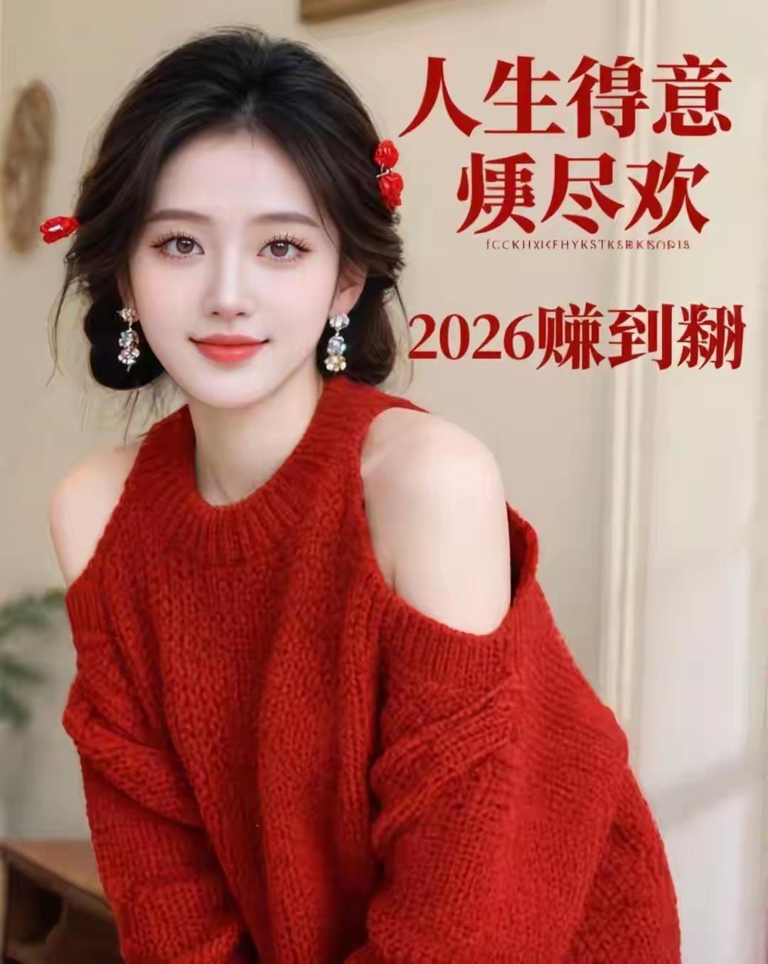 人生得意须尽欢，2026赚到嗨