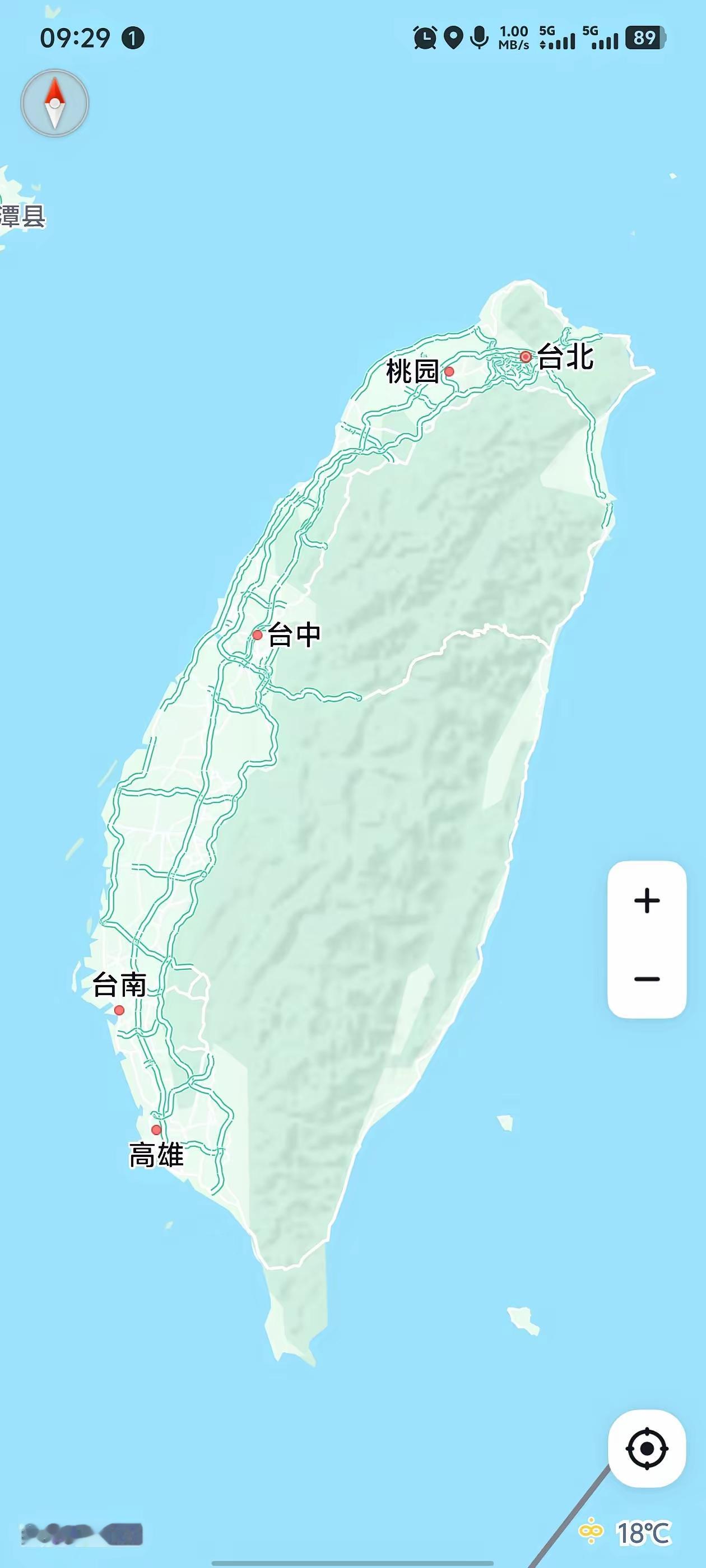 之前用高德地图搜索中国台湾省的时候，要么里面显示的是略缩图，只能看个大概，要么就