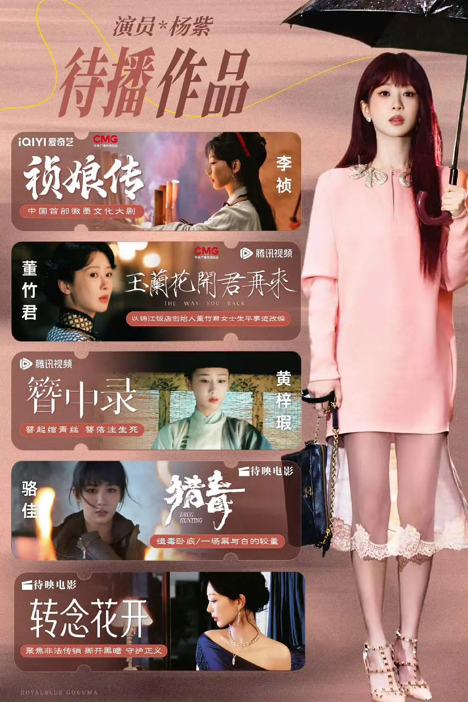 杨紫的"九杨真经"！！杨紫的来时路，每一步都算数！！