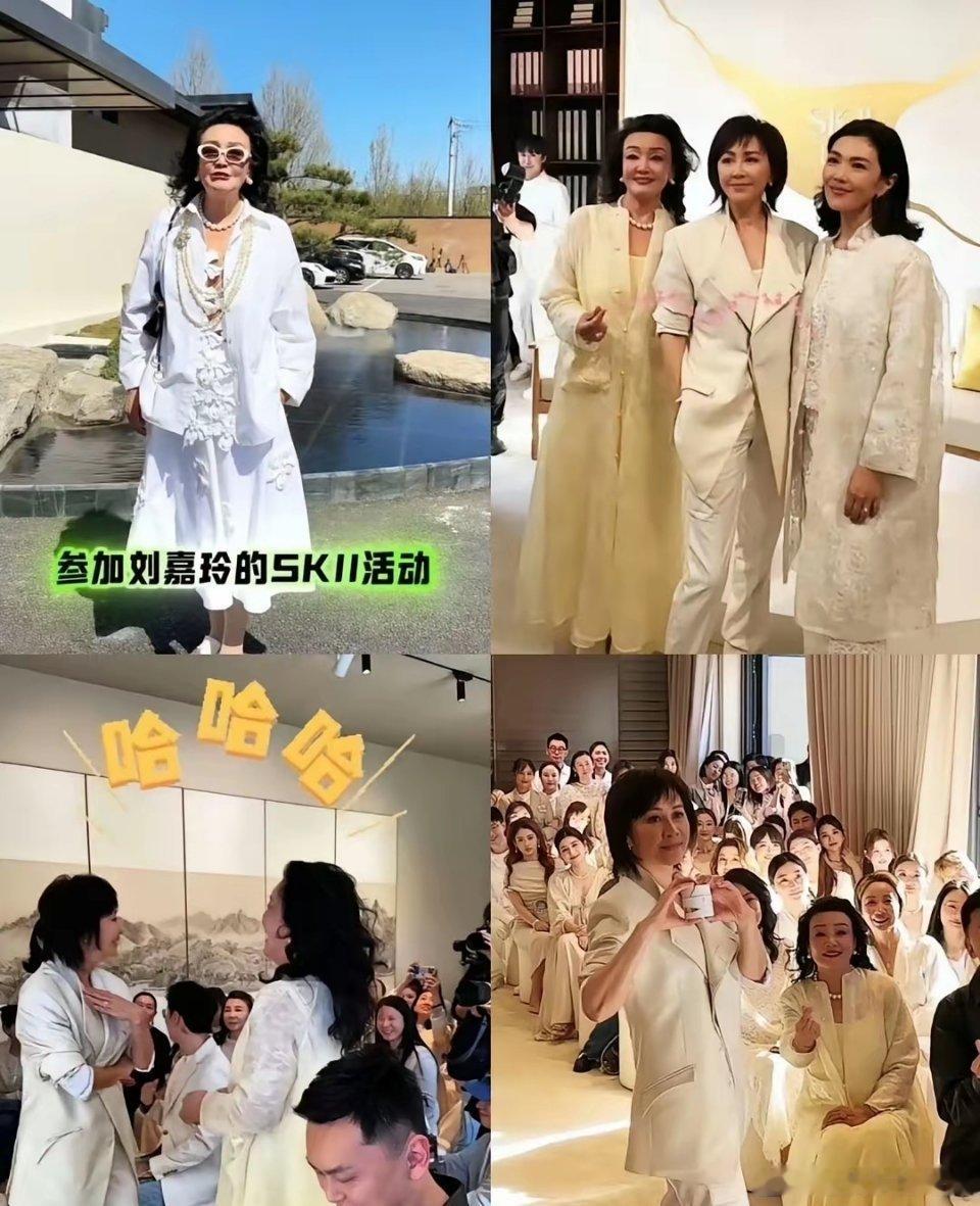 张兰首次澄清Sk品牌并没有邀请自己，能够在活动现场，因为刘嘉玲以个人名义发起的私