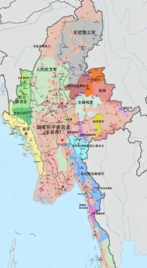 缅甸最大困扰是北方有个大国！缅甸最大的问题，就是划界的时候，吞并了很多不能吞下的