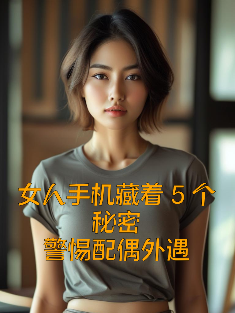 女人手机藏着5个秘密，警惕配偶外遇