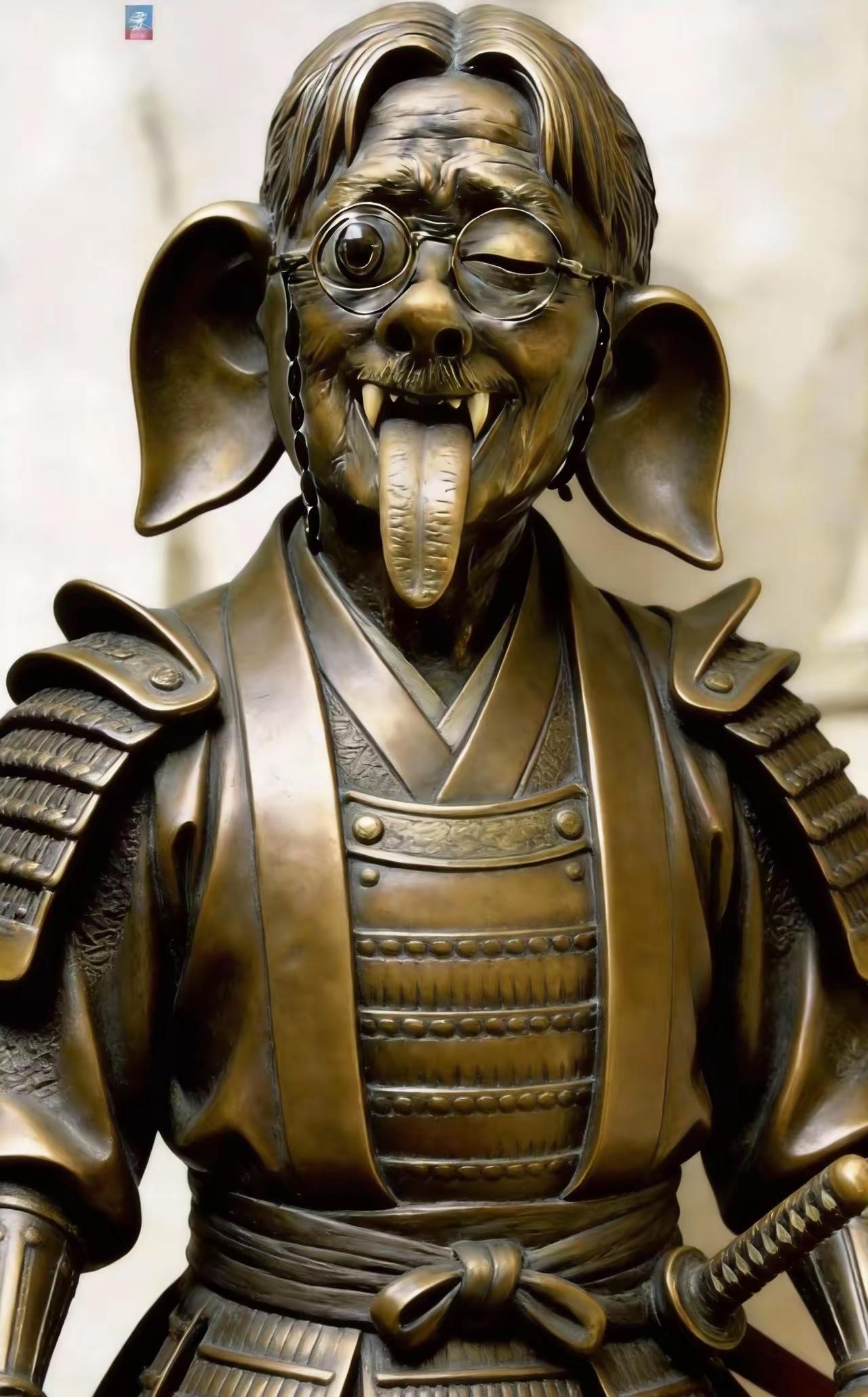 田世信雕塑修改升华，这才是艺术该有的包容与精进！谁懂啊！田世信教授雕像经意见