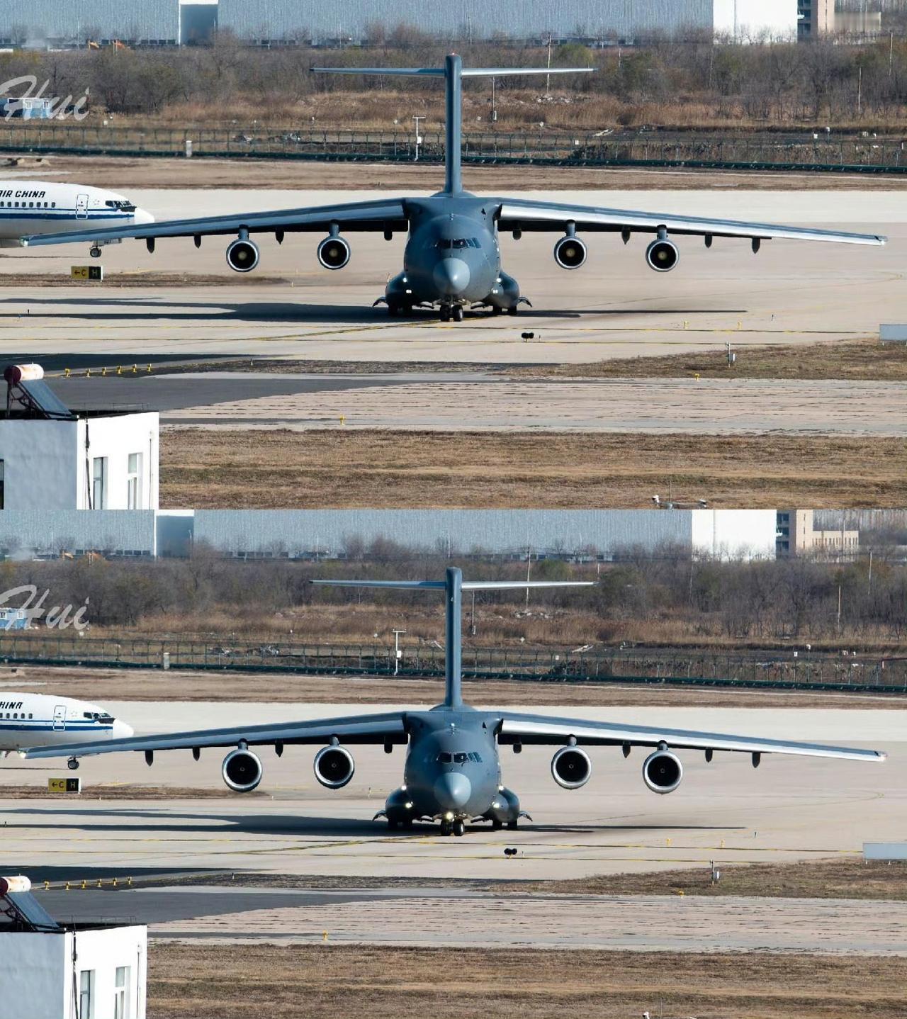 两款运-20同角度对比