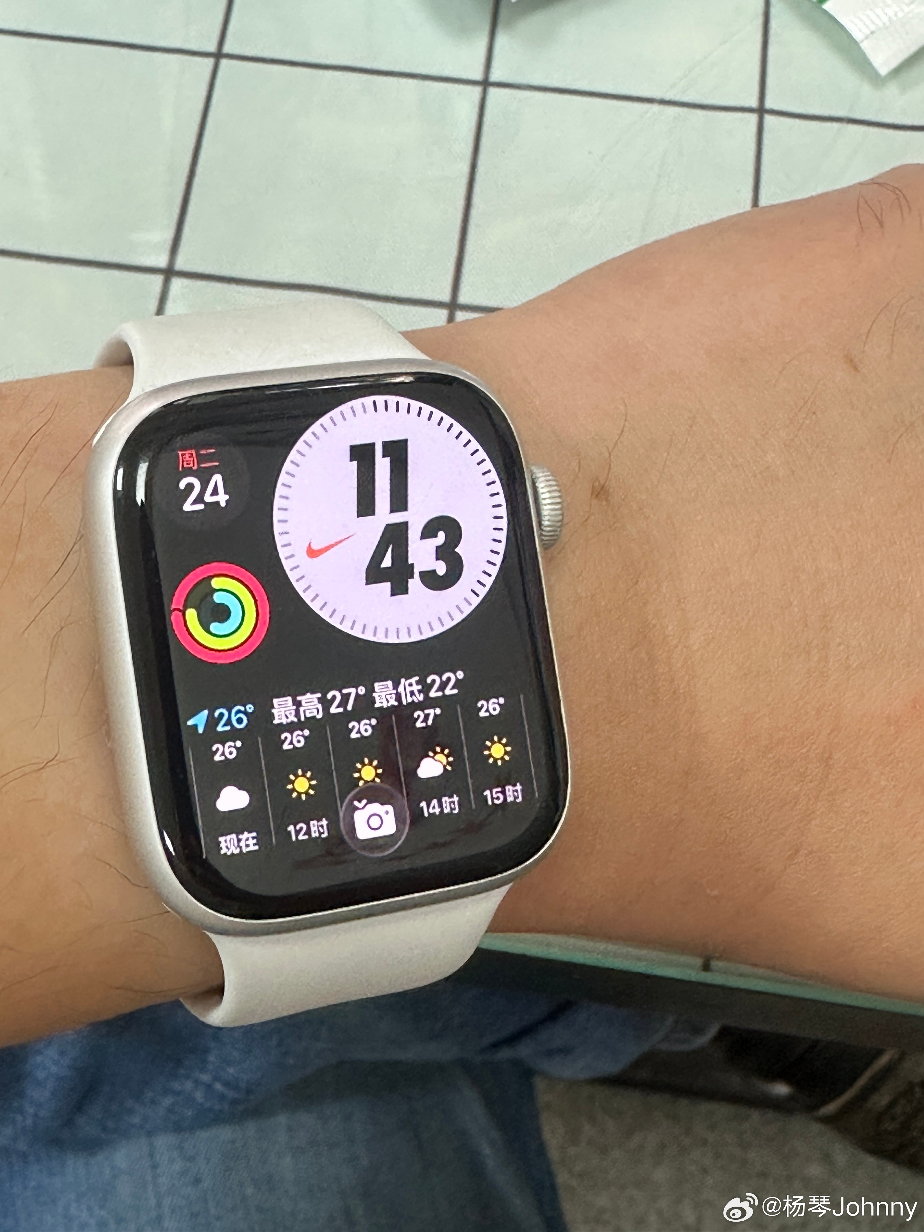 朋友跟我炫耀他刚买的华为D2手表还可以测血压，真厉害回头看了一眼我得Iwatc