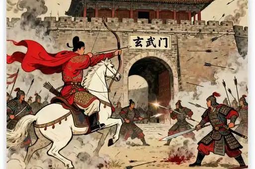 “玄武门之变”是怎么爆发的？太原起义之初，李渊对两个稍微年长点的儿子李建成和