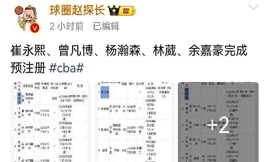“曾凡博没拿到双向，首钢就真成国家队了？”网友一句话，把预注册炸成热搜。