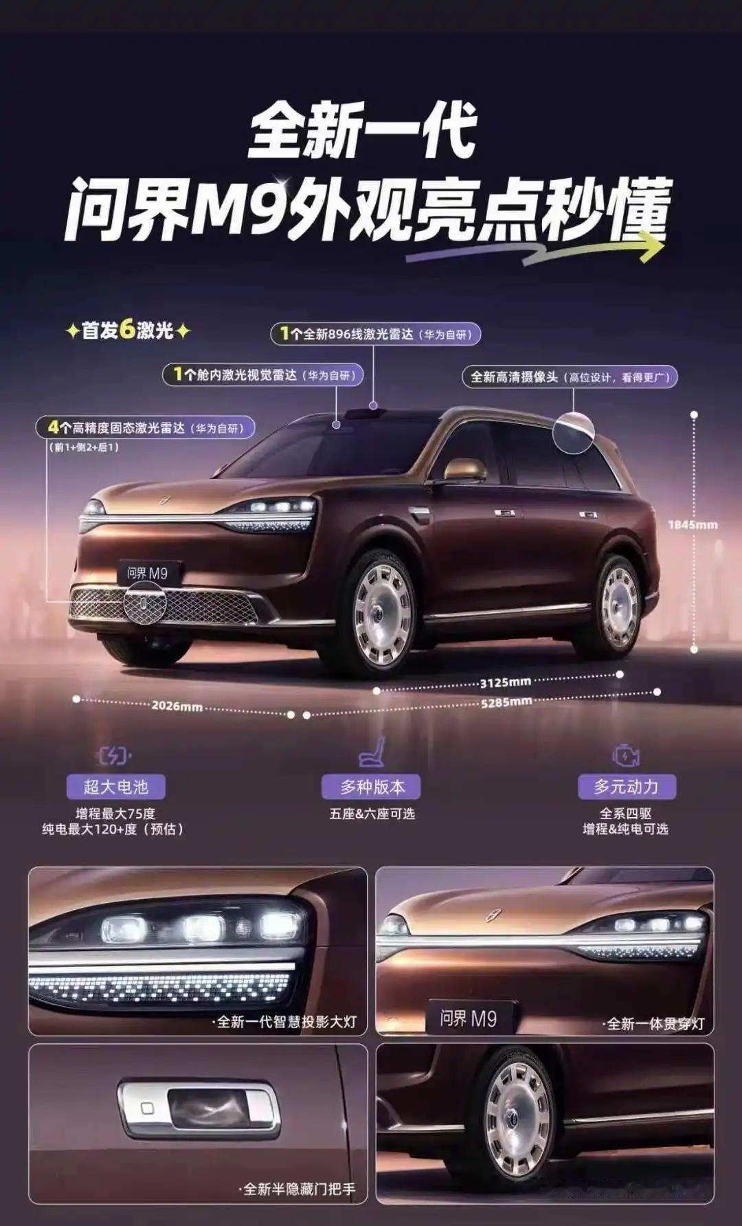 有技术真的可以为所欲为896！还上两个！6激光雷达！120度大电池！有