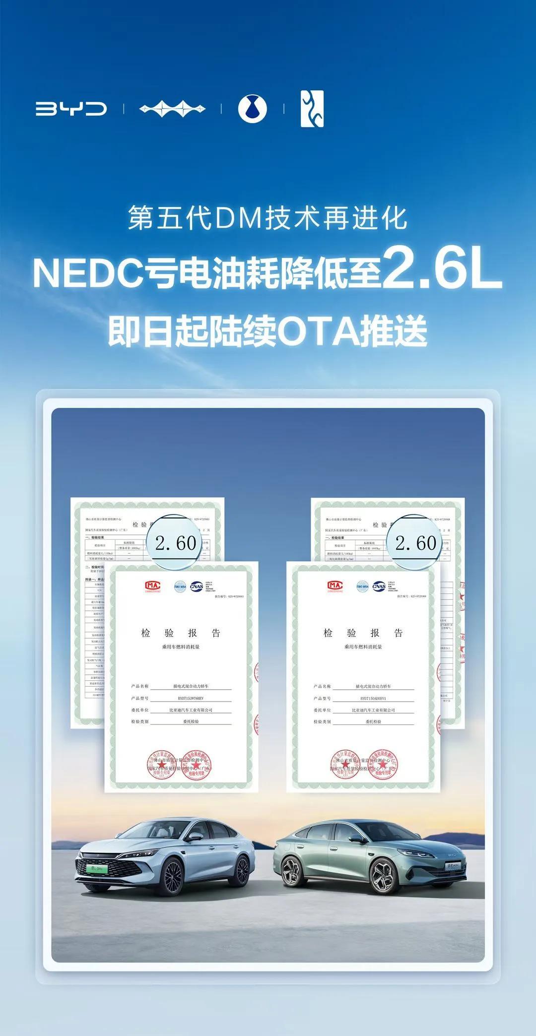 开始升级了，智驾版的秦L和海豹06的车主可以关注一波了，升级后，油耗又要下降