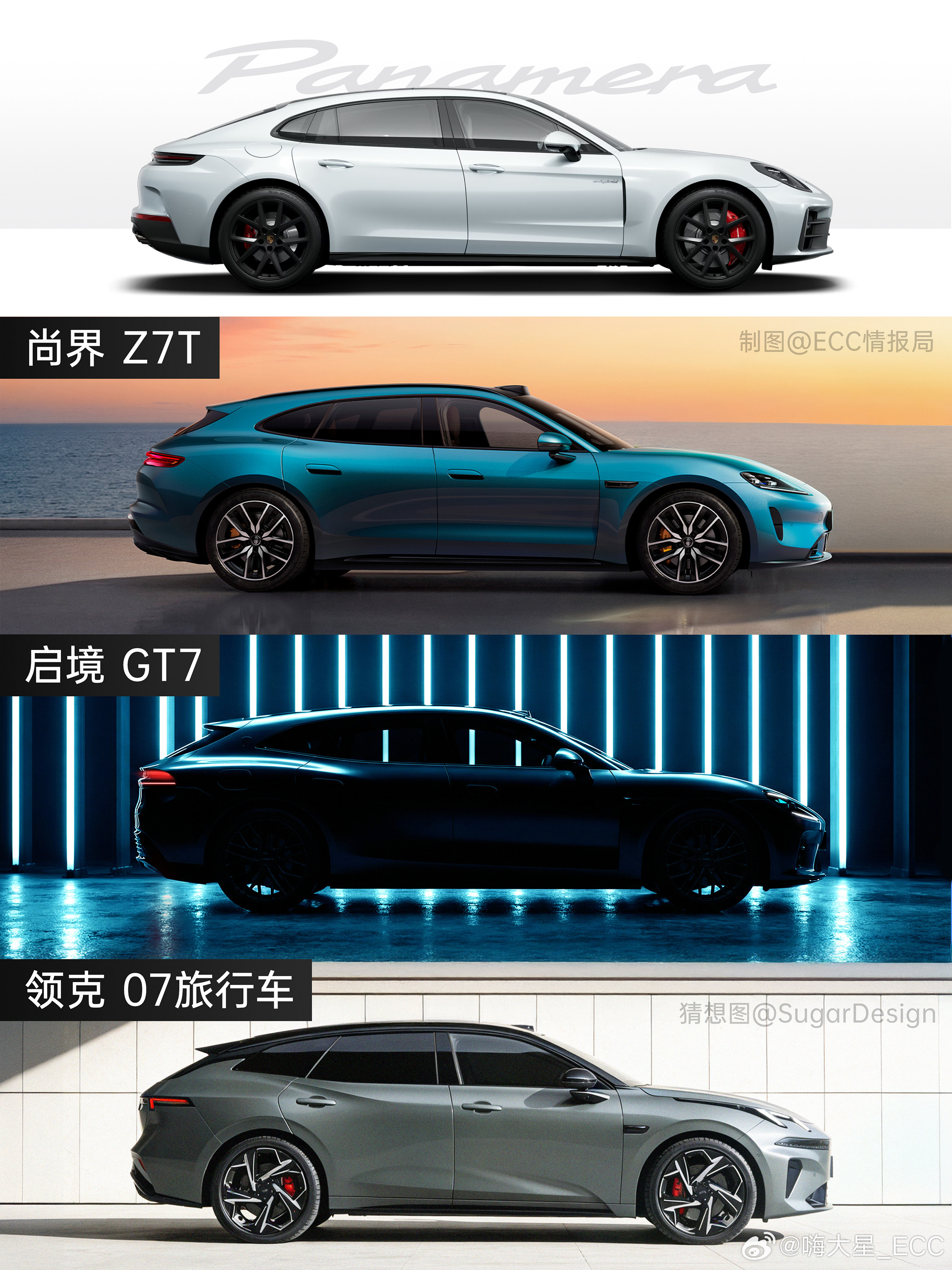 今年确实有点“猎装车扎堆”的意思了。如果只看目前曝光的信息，我个人的期待顺序大概