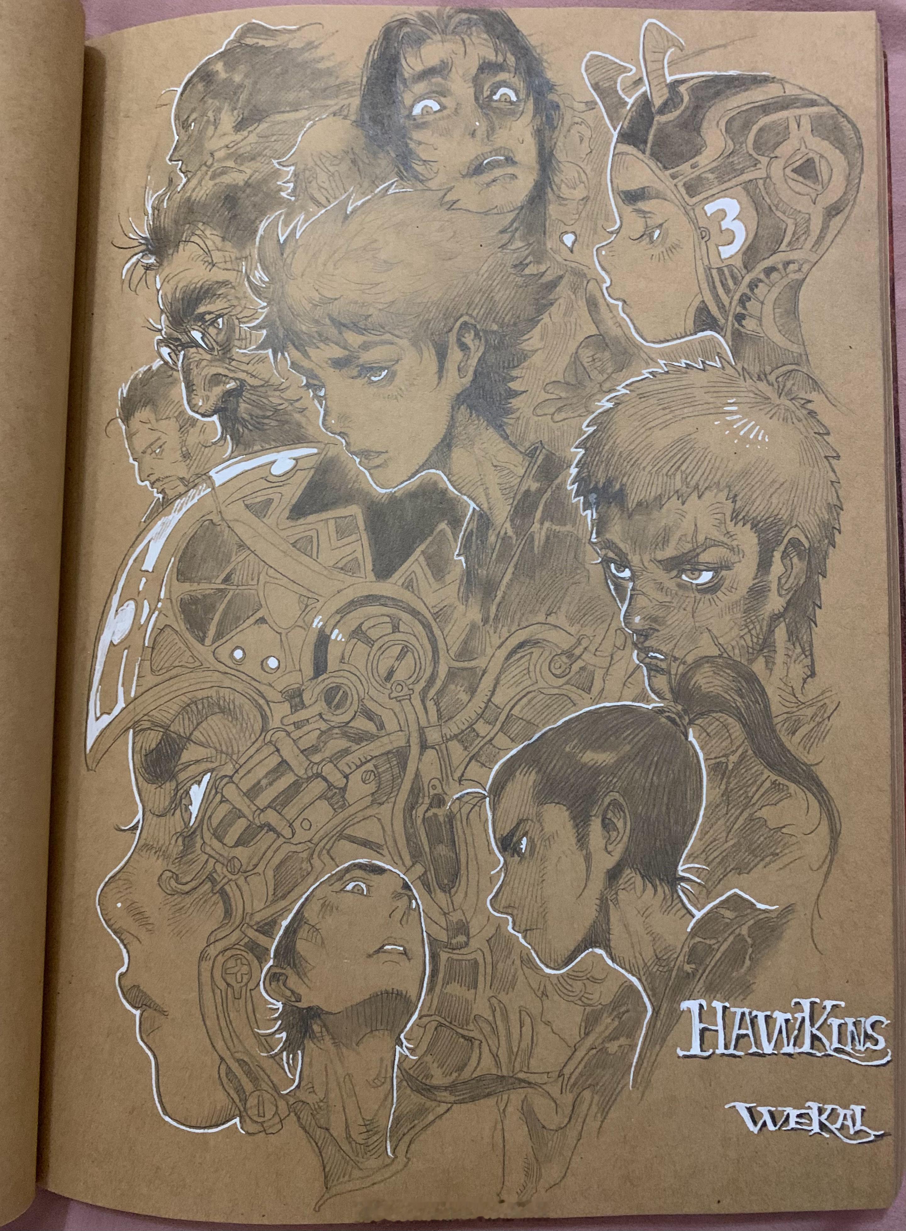 练习练习原创插画绘画手绘​​​