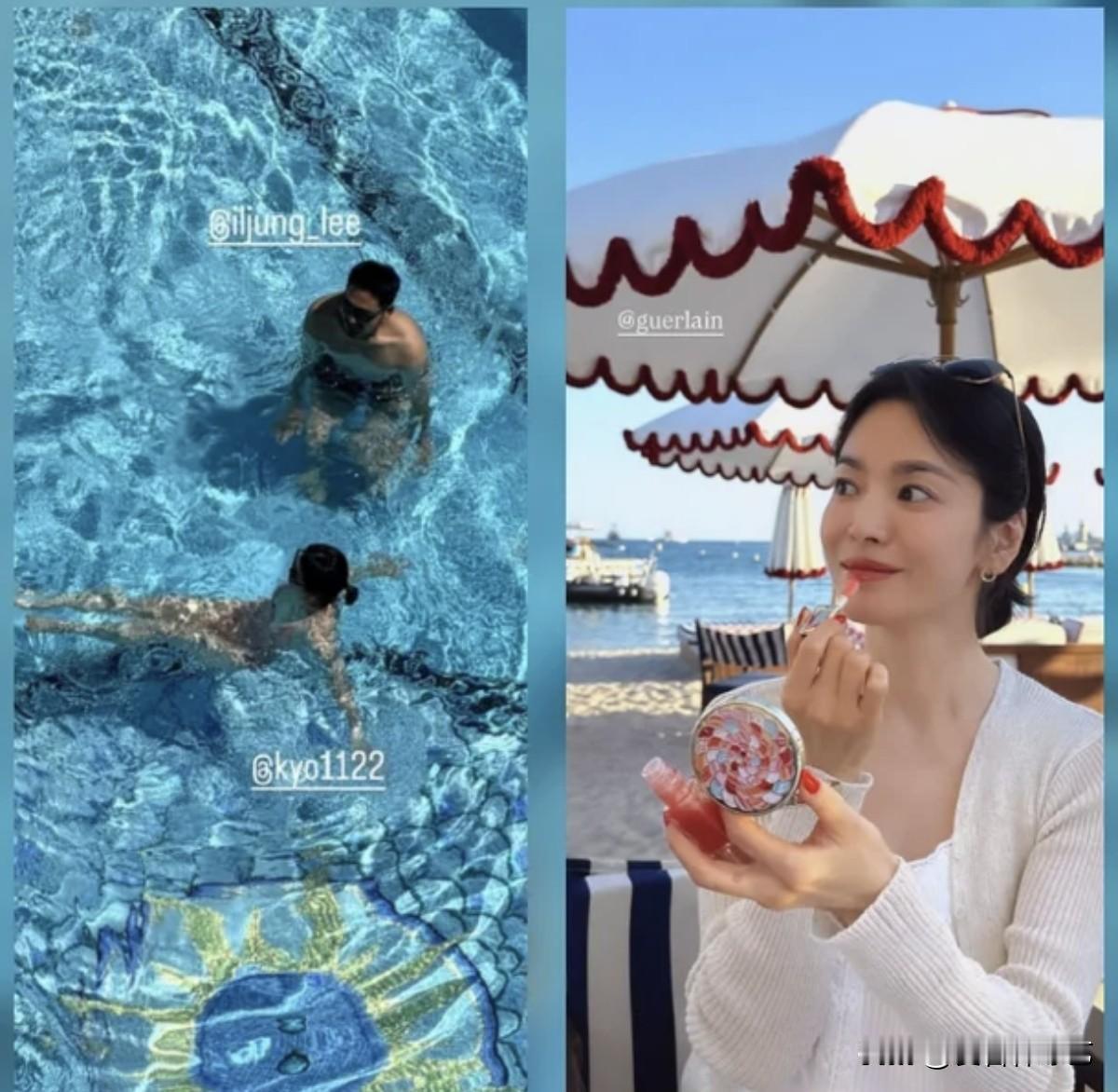9日，演员宋慧乔在Instagram上发布了多张照片。公开的照片中，宋慧乔换上清