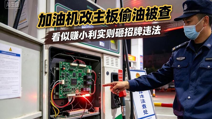 胆大包天！1400余块加油机作弊主板被警方查获，加油猫腻终于扒出来了🤬谁能想到，平时去加油的机器，